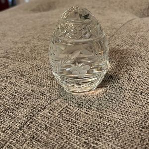Handmade crystal paper weight